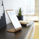 スタンドミラー 鏡 おしゃれ 木製 ミラー シンプル 山崎実業 【納期A】【toh-252403】