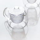 耐熱ガラス製ティーポットセット フタ 茶こし ジャグ 割れにくい ガラス製 ティーポット クリア 透明 おしゃれ 【納期A】【toh-252537】