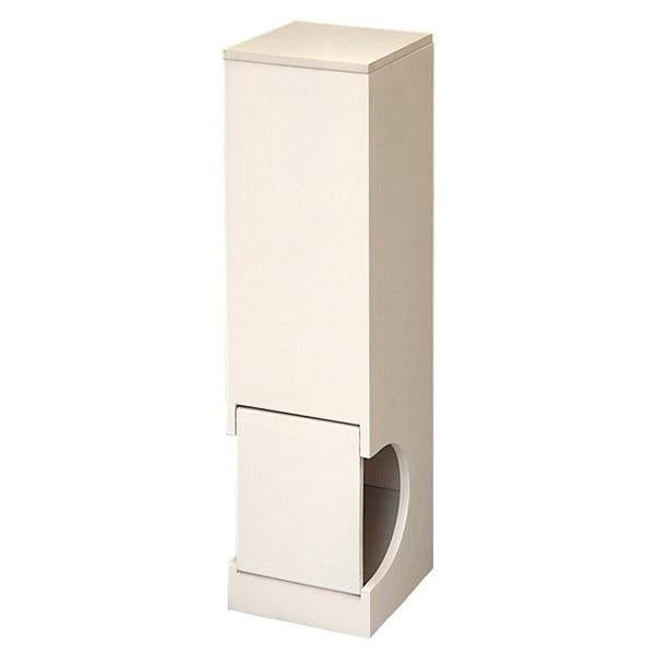 トイレットペーパー 収納棚 5個 スリム ホワイト 白 シンプル おしゃれ 【納期A】【toh-252547】
