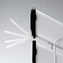 分別ごみ箱 5分別 大容量 ふた付 ゴミ箱 キッチン おしゃれな スリム プッシュ式 100L 【納期A】【toh-252812】