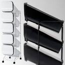 分別ごみ箱 5分別 大容量 ふた付 ゴミ箱 キッチン おしゃれな スリム プッシュ式 100L 【納期A】【toh-252812】