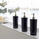 2wayディスペンサー ディスペンサー ボディソープ シャンプー コンディショナー ブラック 黒 ホワイト 白 山崎実業 【納期A】【toh-252895】