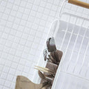 水きりバスケット 北欧 ナチュラル シンプル 水切りカゴ 食器 水きり 皿 まな板 トレイ付き 山崎実業 【納期A】【toh-253171】