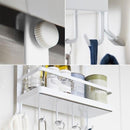 レンジフードラック 調味料ラック キッチン収納 キッチンハンガー キッチンラック 山崎実業 【納期A】【toh-253180】