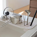 水きりラック 水きり 水切り 伸縮 伸びる スリム スタイリッシュ 伸縮水切りラック 山崎実業 【納期A】【toh-253182】