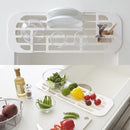 水きりラック 水きり 水切り 伸縮 伸びる スリム スタイリッシュ 伸縮水切りラック 山崎実業 【納期A】【toh-253182】