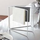 布巾ハンガー キッチンタオル ふきん ハンガー 折り畳み 折りたたみ 白 黒 シンプル 山崎実業 【納期A】【toh-253226】