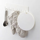 鍋敷き シンプル 黒 白 シリコン 丸 正方形 円形 山崎実業 【納期A】【toh-253230】