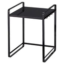 レンジラック 伸縮 電子レンジ収納ラック 電子レンジラック フック付き 山崎実業 【納期A】【toh-253248】