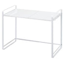 レンジラック 伸縮 電子レンジ収納ラック 電子レンジラック フック付き 山崎実業 【納期A】【toh-253248】