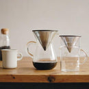 コーヒージャグセット 600ml 珈琲 ジャグ ブリューワー ステンレスフィルター 【納期A】【toh-254535】