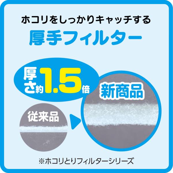 換気扇フィルター 埃取り ほこり シート 掃除 トイレ 脱衣所 お風呂 貼るだけ 抗菌 抗カビ 厚手 ホコリとりフィルター 換気扇用 15cm 6枚入り 6セット 計36枚 【納期A】【toh-256148set】