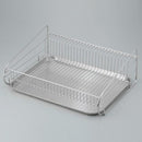 水きりかご ステンレス 日本 国産 水切りトレイ シンプル 水切り ラック トレー 【納期A】【toh-257183】