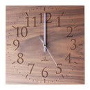 壁時計 壁掛時計 ローマ数字 数字 日本製 木製 天然木 無垢材 シンプル おしゃれ 時計 【納期A】【toh-257247】