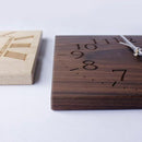 壁時計 壁掛時計 ローマ数字 数字 日本製 木製 天然木 無垢材 シンプル おしゃれ 時計 【納期A】【toh-257247】