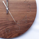 掛け時計 木製 シンプル 円形 丸 見やすい 日本製 アナログ時計 壁 おしゃれ 【納期A】【toh-257248】