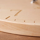 掛け時計 木製 シンプル 円形 丸 見やすい 日本製 アナログ時計 壁 おしゃれ 【納期A】【toh-257248】