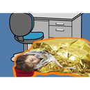 アルミブランケット 防寒 日差し対策 日よけ アルミシート 防災用品 防災グッズ 【納期A】【toh-257307】