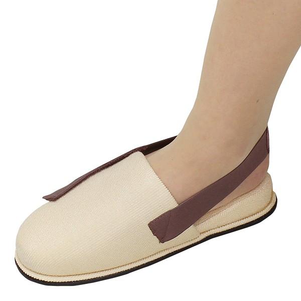 スリッパ 安全 24cm 怪我防止 防護板 非常用 防災用品 防災グッズ 【納期A】【toh-257312】