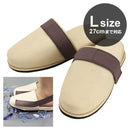 スリッパ 27cm ガレキ カラス破片 防護板 防災用品 防災グッズ 【納期A】【toh-257313】