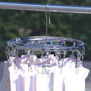 洗濯物ハンガー ピンチ付きハンガー 円形 丸型 オールステンレス 【納期A】【toh-258023】