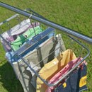 ピンチ付き洗濯ハンガー 洗濯ハンガー ステンレス 折りたたみ 【納期A】【toh-258024】