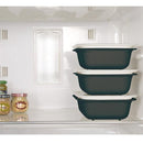 コランダー バット ざる 長方形 Mサイズ 水切り 電子レンジ対応 ふた付き 受け皿 省スペース コンパクト 銀イオン 抗菌 日本製 【納期A】【toh-258493】