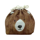 巾着袋 かわいい お弁当袋 ランチバッグ 動物 アニマル おしゃれ 【納期A】【toh-259232】