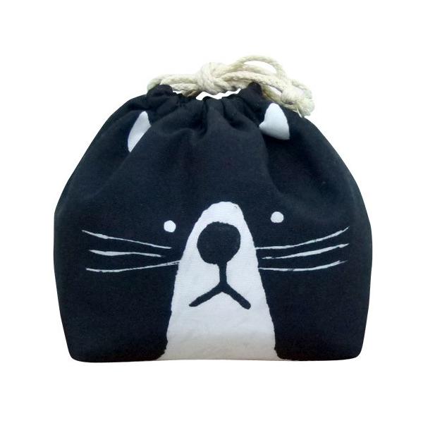 巾着袋 かわいい お弁当袋 ランチバッグ 動物 アニマル おしゃれ 【納期A】【toh-259232】