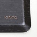 プレイスマット 270×200mm 木製トレイ ウッド トレー 黒 ブラック 【納期A】【toh-260326】