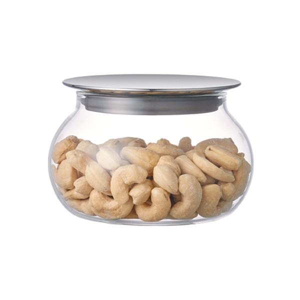 キャニスター 450ml 保存容器 入れ物 砂糖 お菓子 豆 フレッシュ 耐熱ガラス フタ付き 【納期A】【toh-260339】