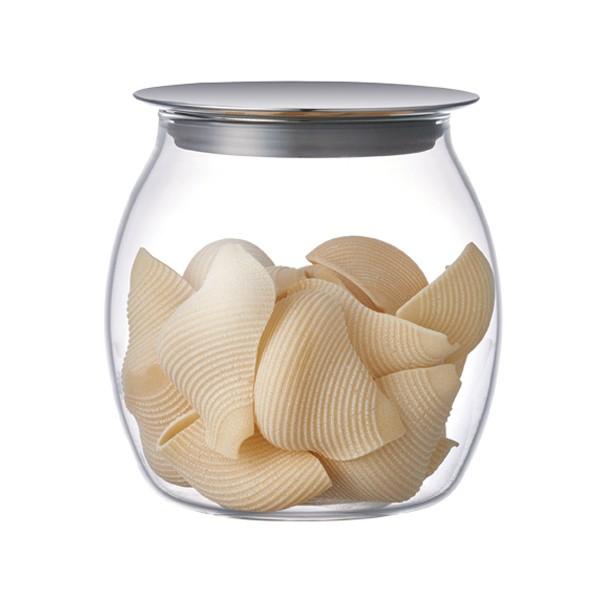 キャニスター 800ml 保存 容器 砂糖 豆菓子 食品 瓶 耐熱 ガラス フタ付き おしゃれ 【納期A】【toh-260340】
