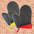 ミトン 鍋つかみ おしゃれ すべりにくい ゴム ラバー ミトングローブ 手袋 料理用 マーナ MARNA 【納期A】【toh-260370】