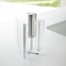 ポリ袋ホルダー ペットボトルホルダー グラススタンド 水きり キッチンツールスタンド 山崎実業 【納期A】【toh-260607】