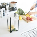 ポリ袋ホルダー ペットボトルホルダー グラススタンド 水きり キッチンツールスタンド 山崎実業 【納期A】【toh-260607】