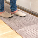キッチンマット ジョイント 組み合わせ ずれない ラグ 台所 玄関 廊下 マット ふかふか パイル 【納期A】【toh-261020】