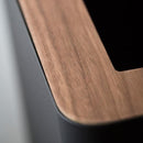 ゴミ箱 小さい 事務所 リビング ごみ箱 黒 白 トラッシュカン 角型 山崎実業 【納期A】【toh-262143】