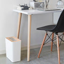 ゴミ箱 小さい 事務所 リビング ごみ箱 黒 白 トラッシュカン 角型 山崎実業 【納期A】【toh-262143】