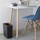 ゴミ箱 小さい 事務所 リビング ごみ箱 黒 白 トラッシュカン 角型 山崎実業 【納期A】【toh-262143】