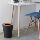 ゴミ箱 丸型 小型 リビング ごみ箱 ブラック ホワイト トラッシュカン 山崎実業 【納期A】【toh-262145】