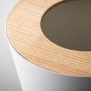 ゴミ箱 丸型 小型 リビング ごみ箱 ブラック ホワイト トラッシュカン 山崎実業 【納期A】【toh-262145】