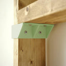 棚受け おしゃれ インテリア 室内 棚受 つっぱり 突っ張り収納 日曜大工 DIY シングル ラブリコ LABRICO 【納期A】【toh-262656】