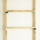 棚受け おしゃれ インテリア 室内 棚受 つっぱり 突っ張り収納 日曜大工 DIY シングル ラブリコ LABRICO 【納期A】【toh-262656】