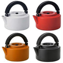 ケトル IH対応 やかん おしゃれ 取っ手 フラット 水平 平ら 蓋 コンパクト 冷蔵庫 収納 茶こし付き 【納期A】【toh-263008】