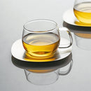 コップ ソーサー セット おしゃれ カップ 耐熱ガラス 受け皿 【納期A】【toh-264911】