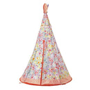 子ども用テント 子供用 キッズ サイズ インテリア 遊び場 花柄 折りたたみ 収納袋 遊び場 プレイルーム 【納期A】【toh-265060】