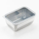 保存容器 ステンレス 透明ふた付き 入れ物 バット 食品 収納 容器 【納期A】【toh-267310】