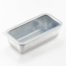 保存容器 ステンレス 透明 ふた付き スリム 入れ物 食品 容器 【納期A】【toh-267311】