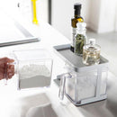 調味料入れ 調味料ストッカー ラック ホルダー 砂糖 塩 保存容器 山崎実業 【納期A】【toh-267991】