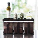 調味料ストッカー 調味料入れ 砂糖 塩 保存容器 山崎実業 【納期A】【toh-267993】